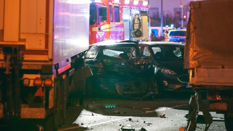 GERMANY-TRUCK-CRASH
